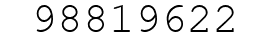 Number 98819622.