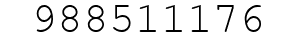 Number 988511176.