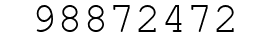 Number 98872472.