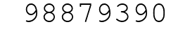 Number 98879390.
