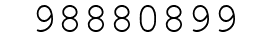 Number 98880899.