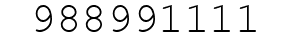 Number 988991111.