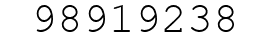 Number 98919238.