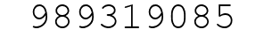Number 989319085.