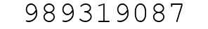 Number 989319087.