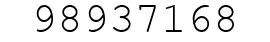 Number 98937168.