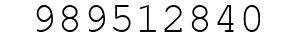Number 989512840.