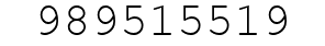 Number 989515519.