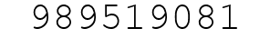 Number 989519081.
