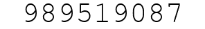 Number 989519087.