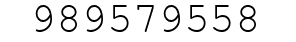 Number 989579558.