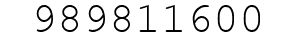 Number 989811600.