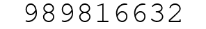 Number 989816632.