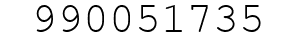 Number 990051735.