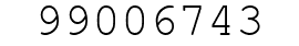 Number 99006743.