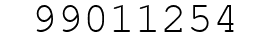 Number 99011254.