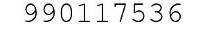 Number 990117536.