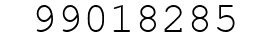 Number 99018285.