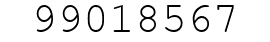 Number 99018567.