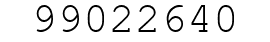 Number 99022640.