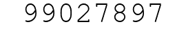 Number 99027897.