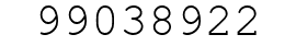 Number 99038922.