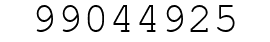 Number 99044925.