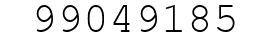 Number 99049185.