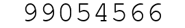 Number 99054566.