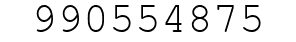 Number 990554875.