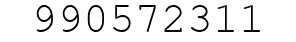 Number 990572311.