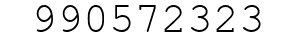Number 990572323.