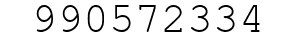 Number 990572334.