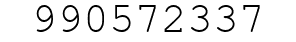 Number 990572337.