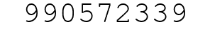 Number 990572339.