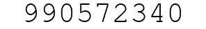 Number 990572340.