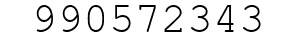 Number 990572343.