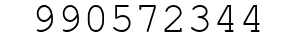 Number 990572344.