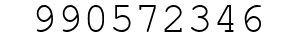 Number 990572346.