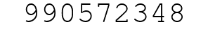 Number 990572348.