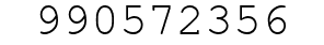 Number 990572356.