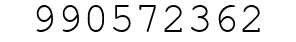 Number 990572362.