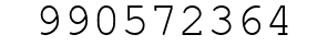 Number 990572364.
