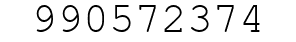 Number 990572374.