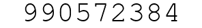 Number 990572384.