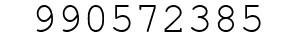 Number 990572385.