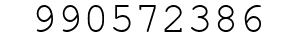 Number 990572386.