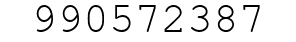 Number 990572387.