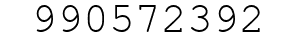 Number 990572392.
