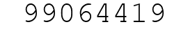 Number 99064419.